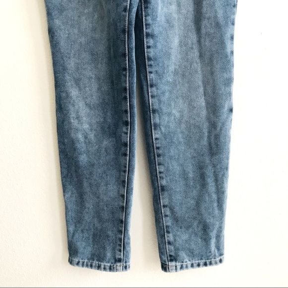 ONLY Kim Witty Blue Denim Overalls Adjustable Straps Women’s Size 6 - Picture 7 of 7